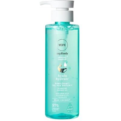 Yope FEUCHTIGKEITSSPENDENDES DUSCHGEL FÜR TROCKENE HAUT HYALURONSÄURE 97% INHALTSSTOFFE NATÜRLICHEN URSPRUNGS VEGAN DUFT ANANAS, WÄSSRIG, APFEL 300ml Yope FEUCHTIGKEITSSPENDENDES DUSCHGEL FÜR TROCKENE HAUT HYALURONSÄURE 97% INHALTSSTOFFE NATÜRLICHEN URSPRUNGS VEGAN DUFT ANANAS, WÄSSRIG, APFEL 300ml