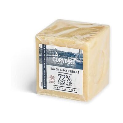 La Corvette Würfel von Marseille Seife Extra Reine, 500 g La Corvette Würfel von Marseille Seife Extra Reine, 500 g
