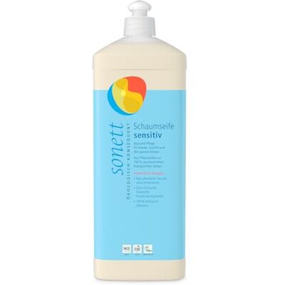 Sonett Schaumseife sensitiv, 1 Liter Sonett Schaumseife sensitiv, 1 Liter