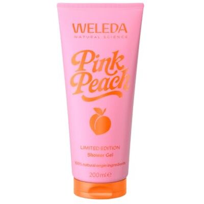 WELEDA Bio Pink Peach Limited Edition Duschgel Naturkosmetik Duschseife für Frauen & Männer mit Pfirsich/Jasmin Duft Natürliche Hautpflege Dusche zur Reinigung von Gesicht & Körper (vegan, 200ml) WELEDA Bio Pink Peach Limited Edition Duschgel Naturkosmetik Duschseife für Frauen & Männer mit Pfirsich/Jasmin Duft Natürliche Hautpflege Dusche zur Reinigung von Gesicht & Körper (vegan, 200ml)