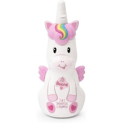 accentra LITTLE UNICORN Duschgel und Shampoo für Kinder Vanille weiß-rosa Badezimmerliebling für Kinder, weiß-rosa Motivfigur, Haarwäsche plus Körperpflege als Geschenkidee im Alltag daheim accentra LITTLE UNICORN Duschgel und Shampoo für Kinder Vanille weiß-rosa Badezimmerliebling für Kinder, weiß-rosa Motivfigur, Haarwäsche plus Körperpflege als Geschenkidee im Alltag daheim