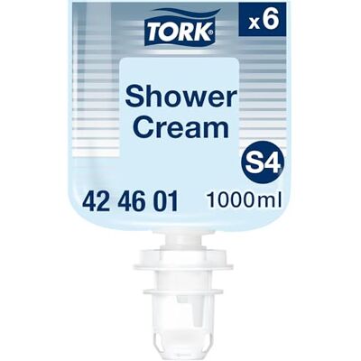 Tork Duschcreme S4, Unisex-Duft, 6 × 1000 ml, 424601 Tork Duschcreme S4, Unisex-Duft, 6 × 1000 ml, 424601