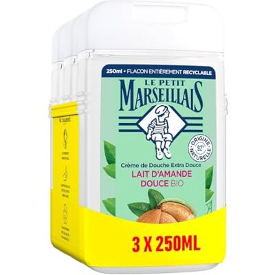 Le Petit Marseillais Duschcreme Bio Süße Mandelmilch 3 x 250ml Le Petit Marseillais Duschcreme Bio Süße Mandelmilch 3 x 250ml