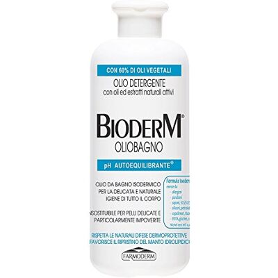 BIODERM BIODERMOCOSMETICI Bioderm Badeöl Sanftes Duschöl für sehr trockene, empfindliche und besonders erschöpfte Haut – spendet Feuchtigkeit Deterge Nutre – zarter Duft – ideal für Babys, Kinder, Erwachsene, ältere Menschen BIODERM BIODERMOCOSMETICI Bioderm Badeöl Sanftes Duschöl für sehr trockene, empfindliche und besonders erschöpfte Haut – spendet Feuchtigkeit Deterge Nutre – zarter Duft – ideal für Babys, Kinder, Erwachsene, ältere Menschen