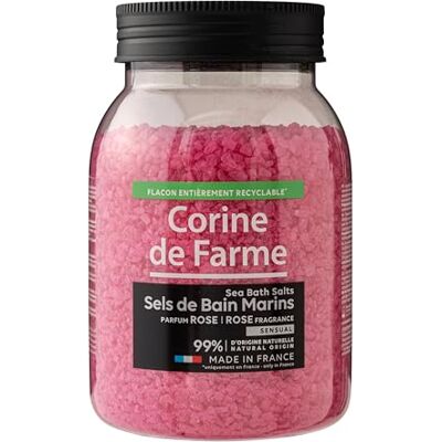 Corine de Farme Meer-Badesalz Calm – Rosa 500 g Entspannung und Wohlbefinden natürliche Inhaltsstoffe beruhigender Duft Körperpflege ideal zur Entspannung Corine de Farme Meer-Badesalz Calm – Rosa 500 g Entspannung und Wohlbefinden natürliche Inhaltsstoffe beruhigender Duft Körperpflege ideal zur Entspannung