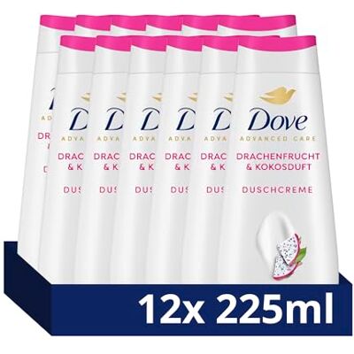 Dove Advanced Care Duschcreme Belebende Pflege für 24 Stunden lotion-zarte Haut direkt aus der Dusche mit Pro-Ceramide Technology 225 ml Dove Advanced Care Duschcreme Belebende Pflege für 24 Stunden lotion-zarte Haut direkt aus der Dusche mit Pro-Ceramide Technology 225 ml