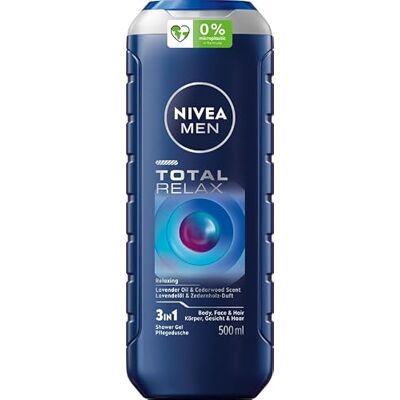 NIVEA MEN Total Relax Duschgel 500ml NIVEA MEN Total Relax Duschgel 500ml