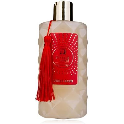 accentra Schaumbad FESTIVE EDITION Badeschaum, Duschschaum, Duschgel in Flasche mit roter Deko-Quaste, 330ml, Duft: Winter Berry, Geschenk für Frauen, Weihnachten accentra Schaumbad FESTIVE EDITION Badeschaum, Duschschaum, Duschgel in Flasche mit roter Deko-Quaste, 330ml, Duft: Winter Berry, Geschenk für Frauen, Weihnachten