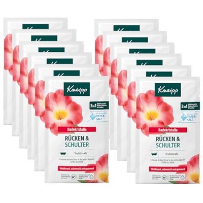 Kneipp Badekristalle Rücken & Schulter Teufelskralle + Cajeputöl Wohltuend, wärmend & entspannend 12 x 60g Kneipp Badekristalle Rücken & Schulter Teufelskralle + Cajeputöl Wohltuend, wärmend & entspannend 12 x 60g