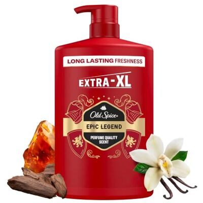 Old Spice Epic 3-in-1 Duschgel für Haar, Gesicht und Körper 1000ml Old Spice Epic 3-in-1 Duschgel für Haar, Gesicht und Körper 1000ml
