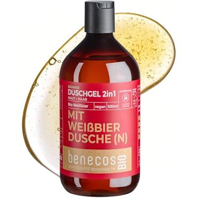benecos Weißbier - Duschgel 2in1 Haut+Haar 500ml benecos Weißbier - Duschgel 2in1 Haut+Haar 500ml