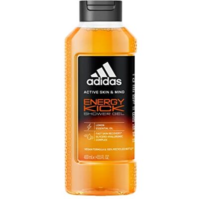 Adidas Active Skin & Mind, Energy Kick Shower Gel, Duschgel für Herren, 400 ml Adidas Active Skin & Mind, Energy Kick Shower Gel, Duschgel für Herren, 400 ml
