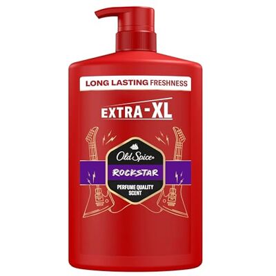 Old Spice Rockstar 3-in-1 Duschgel für Haar, Gesicht und Körper 1000ml Old Spice Rockstar 3-in-1 Duschgel für Haar, Gesicht und Körper 1000ml