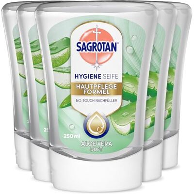 Sagrotan No-Touch Aloe Vera Flüssigseife - Flüssigseife Sagrotan No-Touch Aloe Vera Flüssigseife - Flüssigseife