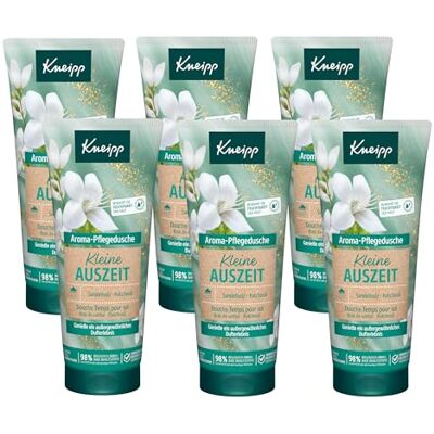 Kneipp Aroma-Pflegedusche Kleine Auszeit Bewahrt die Feuchtigkeit der Haut Multipack 6 x 200ml Kneipp Aroma-Pflegedusche Kleine Auszeit Bewahrt die Feuchtigkeit der Haut Multipack 6 x 200ml