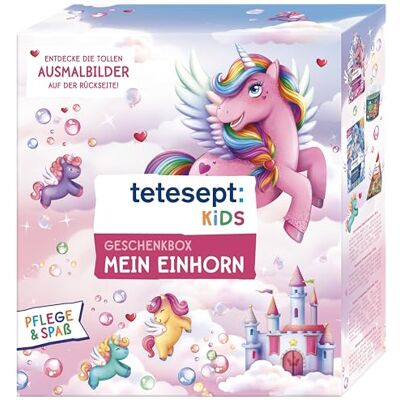 tetesept Kids Geschenkbox Mein Einhorn, Badezusatz, 8er Set tetesept Kids Geschenkbox Mein Einhorn, Badezusatz, 8er Set