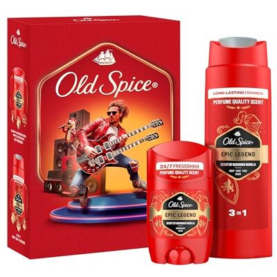 Old Spice Knight Geschenkset mit Epic Legend Deostick und Duschgel Old Spice Knight Geschenkset mit Epic Legend Deostick und Duschgel