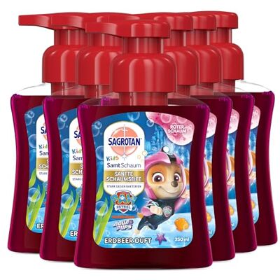 Sagrotan Kids Erdbeerschaumseife - Paw Patrol Edition - 6 x 250ml Sagrotan Kids Erdbeerschaumseife - Paw Patrol Edition - 6 x 250ml