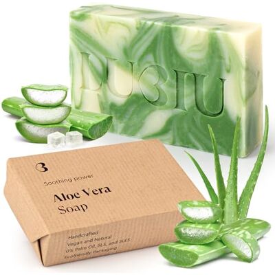 lubiu Aloe Vera Seife Stück 100g Naturseife Männer Frauen Kinder für Befeuchtete Haut Handseife Fest Duschseife & Gesichtsseife Handgemachte Seife Fest lubiu Aloe Vera Seife Stück 100g Naturseife Männer Frauen Kinder für Befeuchtete Haut Handseife Fest Duschseife & Gesichtsseife Handgemachte Seife Fest