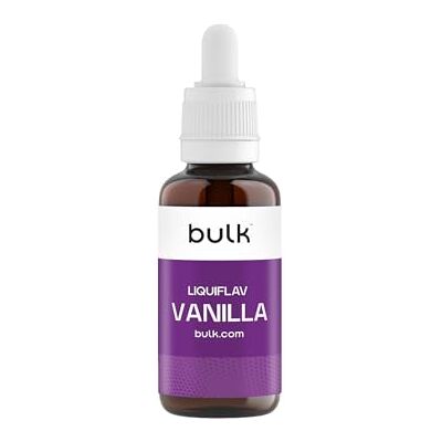 Bulk LiquiFlav, Flavour Drops, Vanille, 50 ml, Verpackung Kann Variieren Bulk LiquiFlav, Flavour Drops, Vanille, 50 ml, Verpackung Kann Variieren