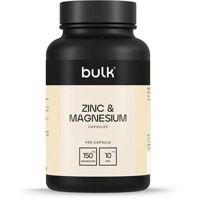 Bulk Zink- und Magnesiumkapseln, Unterstützt die Gesundheit der Muskelknochen und hilft gegen Müdigkeit, 60 Capsules Bulk Zink- und Magnesiumkapseln, Unterstützt die Gesundheit der Muskelknochen und hilft gegen Müdigkeit, 60 Capsules