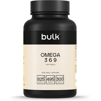 BULK POWDERS Omega 3 6 9 Softgels - Nahrungsergänzungsmittel BULK POWDERS Omega 3 6 9 Softgels - Nahrungsergänzungsmittel
