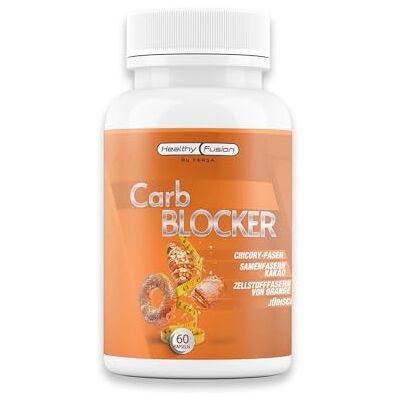 Healthy Fusion Carb Blocker Hochwirksamer Kohlenhydrat und Fettblocker Abnehmkapseln für Männer und Frauen Für alle Diäten geeignet Natürliche Formel ohne Rückstoßeffekt 60 Kapseln Healthy Fusion Carb Blocker Hochwirksamer Kohlenhydrat und Fettblocker Abnehmkapseln für Männer und Frauen Für alle Diäten geeignet Natürliche Formel ohne Rückstoßeffekt 60 Kapseln
