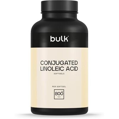 Bulk Weichkapseln mit konjugierter Linolsäure (CLA), 1000 mg, Packung mit 270 Stück, Verpackung kann variieren Bulk Weichkapseln mit konjugierter Linolsäure (CLA), 1000 mg, Packung mit 270 Stück, Verpackung kann variieren