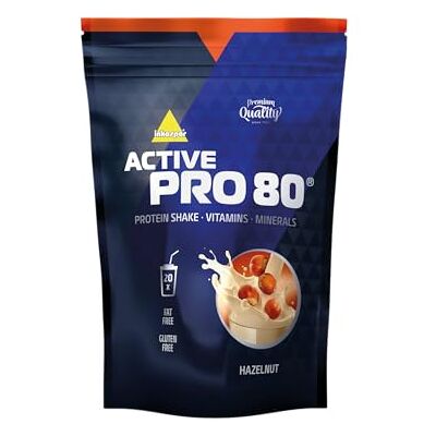 inkospor Active Pro 80 Proteinpulver Haselnuss 80% Mehrkomponenten-Protein 500 g Beutel Whey, Casein & Eiprotein Made in Germany inkospor Active Pro 80 Proteinpulver Haselnuss 80% Mehrkomponenten-Protein 500 g Beutel Whey, Casein & Eiprotein Made in Germany