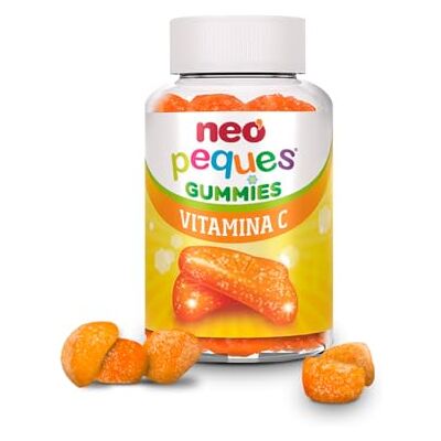 NEO PEQUES Vitamin C Gummies (30 Einheiten), Nahrungsergänzungsmittel für Kinder ab 3 Jahren, Vitamin Gummies mit Vitamin C in Orangenform, mit Orangengeschmack NEO PEQUES Vitamin C Gummies (30 Einheiten), Nahrungsergänzungsmittel für Kinder ab 3 Jahren, Vitamin Gummies mit Vitamin C in Orangenform, mit Orangengeschmack