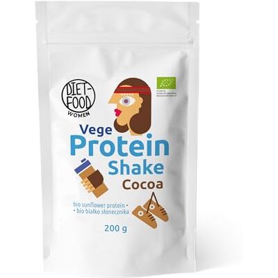 Diet-Food Bio Protein Pulver Eiweiß Shake Vegetarisch, Vegan Eiweiß von Bio-Sonnenblumen mit Erythrit Eiweiss Protein Pulver 200g mit Geschmack Kakao Diet-Food Bio Protein Pulver Eiweiß Shake Vegetarisch, Vegan Eiweiß von Bio-Sonnenblumen mit Erythrit Eiweiss Protein Pulver 200g mit Geschmack Kakao