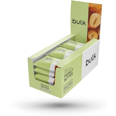 Bulk Vegane Protein Brownies, Erdnussbutter, Pack of 12, 12 Portionen, Verpackung Kann Variieren Bulk Vegane Protein Brownies, Erdnussbutter, Pack of 12, 12 Portionen, Verpackung Kann Variieren