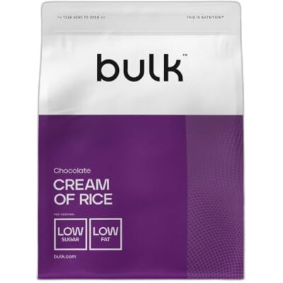 BULK POWDERS Bulk Reiscreme, Schokolade, 1 kg Kohlenhydrat-Pulver, Cream of Rice BULK POWDERS Bulk Reiscreme, Schokolade, 1 kg Kohlenhydrat-Pulver, Cream of Rice