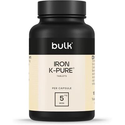 K-Pure Eisenkapseln - 24% Eisen - 90 Kapseln K-Pure Eisenkapseln - 24% Eisen - 90 Kapseln