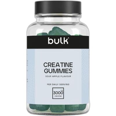 Bulk Kreatin Gummies 60 Gummies Saurer Apfel Praktische Nahrungsergänzung mit 3g Kreatin pro Portion Vegan Für unterwegs Bulk Kreatin Gummies 60 Gummies Saurer Apfel Praktische Nahrungsergänzung mit 3g Kreatin pro Portion Vegan Für unterwegs