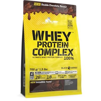 OLIMP SPORT NUTRITION Olimp Nutrition Whey Protein Complex 100%, Double Chocolate 700g OLIMP SPORT NUTRITION Olimp Nutrition Whey Protein Complex 100%, Double Chocolate 700g