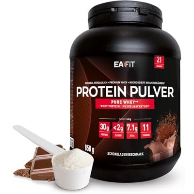 Eafit Reines Whey - 850g - Proteinpulver für Sportler Eafit Reines Whey - 850g - Proteinpulver für Sportler