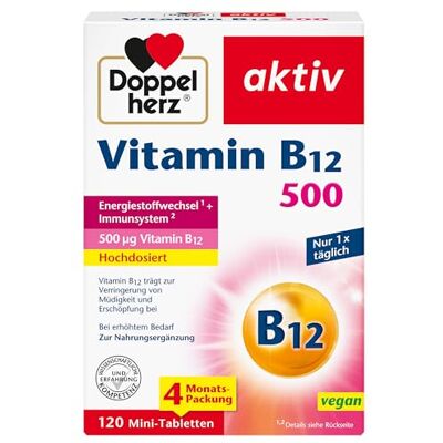 Doppelherz Vitamin B12 500 Doppelherz Vitamin B12 500