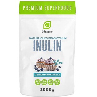 Intenson Inulin Pulver 1kg 100% Vegan Natürliche Prebiotisches Natürlichen Chicorée Wurzeln Intenson Inulin Pulver 1kg 100% Vegan Natürliche Prebiotisches Natürlichen Chicorée Wurzeln