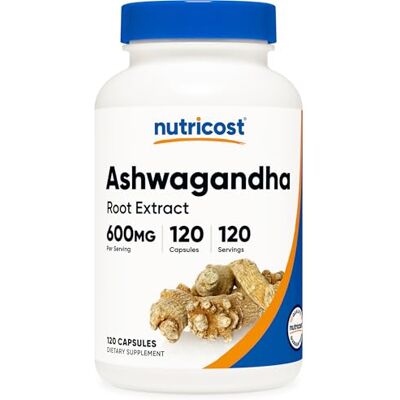 Nutricost Ashwagandha 600 mg, 120 Kapseln Nutricost Ashwagandha 600 mg, 120 Kapseln