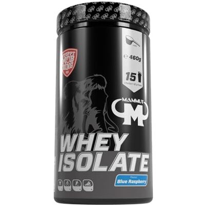 Mammut Nutrition Whey Isolate 460 g Pulver Blue Raspberry Molkenproteinisolat Protein für Muskelaufbau Mammut Nutrition Whey Isolate 460 g Pulver Blue Raspberry Molkenproteinisolat Protein für Muskelaufbau