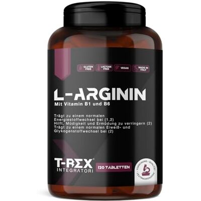 T-Rex L-Arginin 100 Tabletten - Nahrungsergänzung T-Rex L-Arginin 100 Tabletten - Nahrungsergänzung