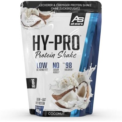 All Stars - Hy Pro - Kokos - 400 g - Whey protein All Stars - Hy Pro - Kokos - 400 g - Whey protein
