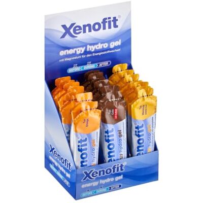 Xenofit energy hydro gel 3-fach sortiert 21 x 60 ml Xenofit energy hydro gel 3-fach sortiert 21 x 60 ml