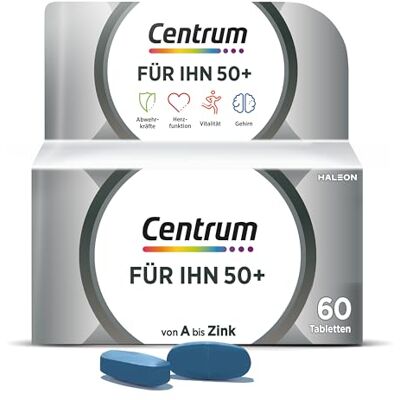 Centrum Männer 50+ Kapseln - Nahrungsergänzung Centrum Männer 50+ Kapseln - Nahrungsergänzung