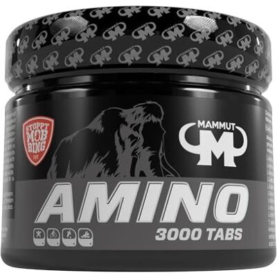 Mammut Nutrition Mammut Amino 3000 Tabs 300 Stück Dose, 1er Pack (1 x 350 g) Mammut Nutrition Mammut Amino 3000 Tabs 300 Stück Dose, 1er Pack (1 x 350 g)