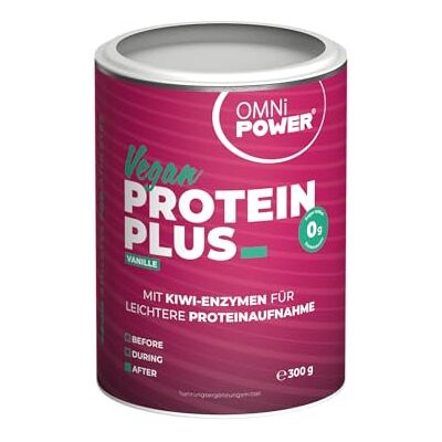 OMNi-Power Vanille Protein Pulver mit Verdauungsenzymen - Protein Pulver OMNi-Power Vanille Protein Pulver mit Verdauungsenzymen - Protein Pulver