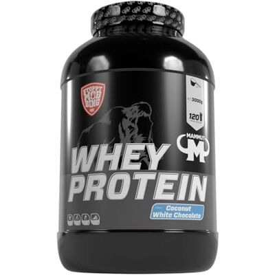 Mammut Whey Protein - 3000g - Kokos Weiße Schokolade - Whey Protein Mammut Whey Protein - 3000g - Kokos Weiße Schokolade - Whey Protein