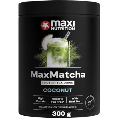 MaxiNutrition MaxMatcha Coconut Proteinpulver, 22 g Protein, 300 g MaxiNutrition MaxMatcha Coconut Proteinpulver, 22 g Protein, 300 g