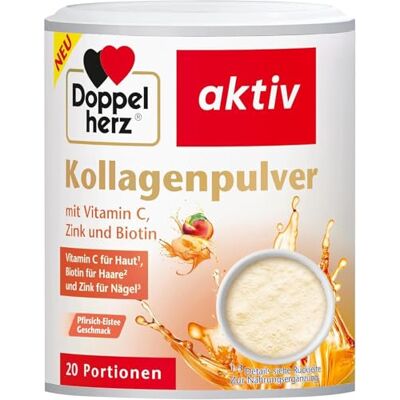 Doppelherz Kollagenpulver Pfirsich-Eistee Doppelherz Kollagenpulver Pfirsich-Eistee